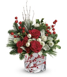 Teleflora's Winterberry Kisses Bouquet from Victor Mathis Florist in Louisville, KY